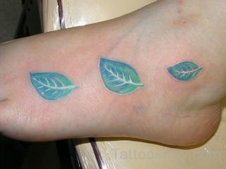 Leaf Tattoo Design