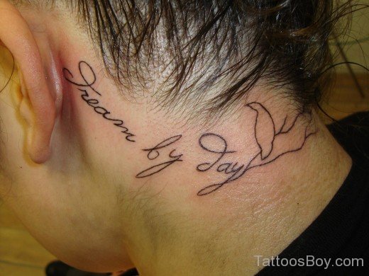 Lettering Tattoo 