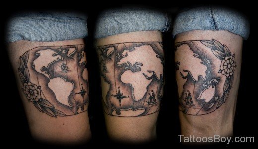 Map Tattoo