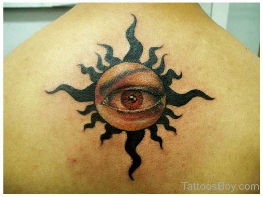  Eye Tattoo On Back