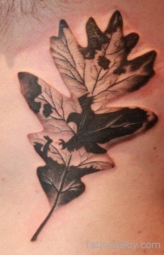Oak Leaf Tattoo