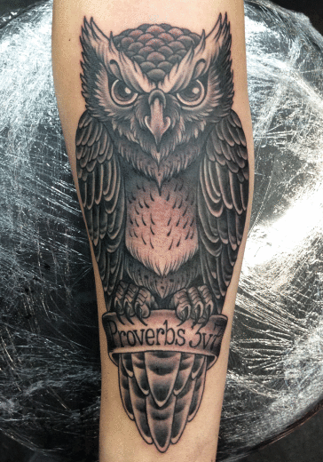 Owl Tattoo