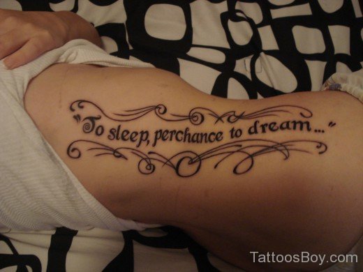 To Sleep Perchance To Dream