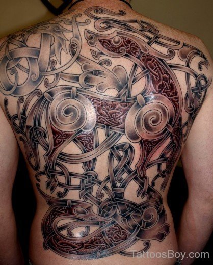 Full  Back Tattoo