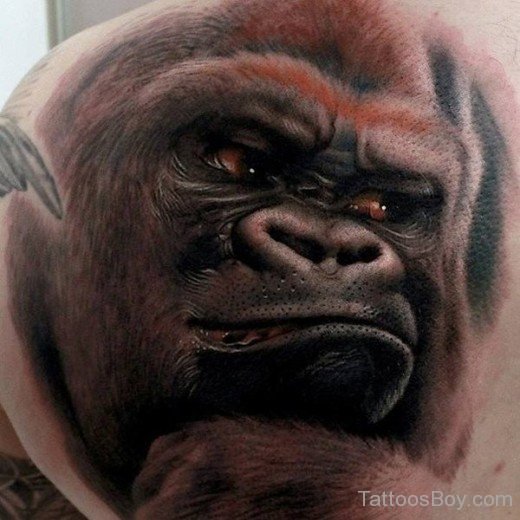 Ape Tattoo Design 