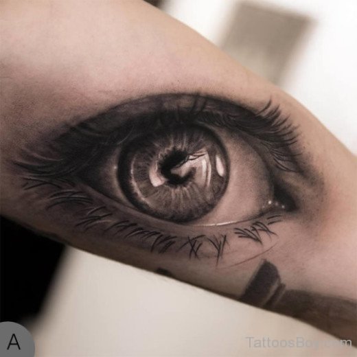 Awesome Eye Tattoo Design