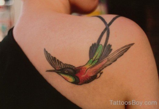 Awesome Hummingbird Tattoo