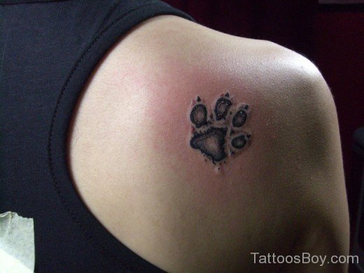 Dog Paw Tattoo 