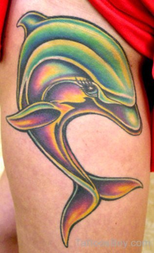 Dolphin Fish Tattoo