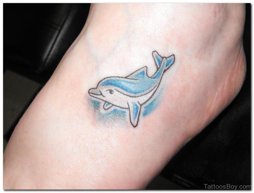Single Line Dolphin Small Temporary Tattoo - Etsy Finland