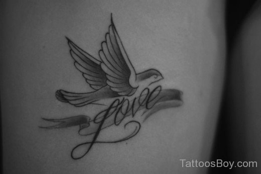 Dove Bird Tattoo