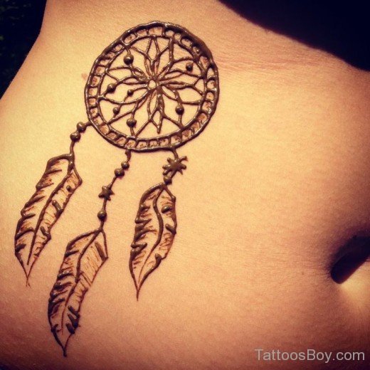 Elegant Dreamcatcher Tattoo 