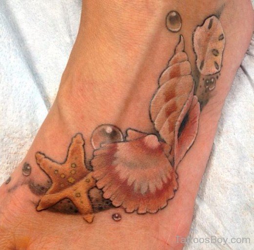 Starfish Tattoo Design