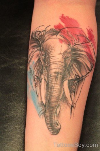 Elephant Tattoo Design