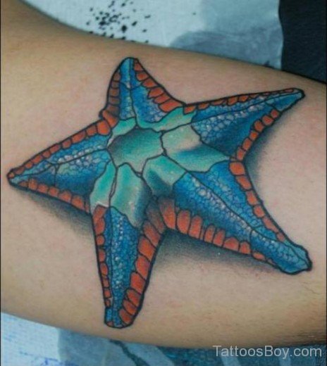 Fantastic Starfish Tattoo Design