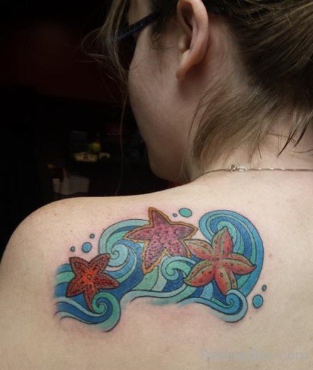 Fantastic Starfish Tattoo