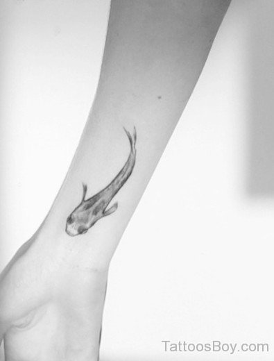 Fish Tattoo On Wrist