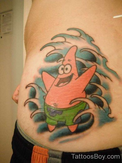 Funny Starfish Tattoo