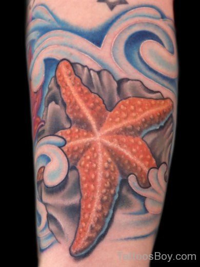 Starfish Tattoo Design