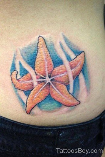 Starfish Tattoo Design