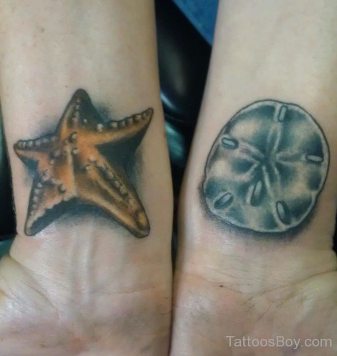 Starfish Tattoo On Wrist