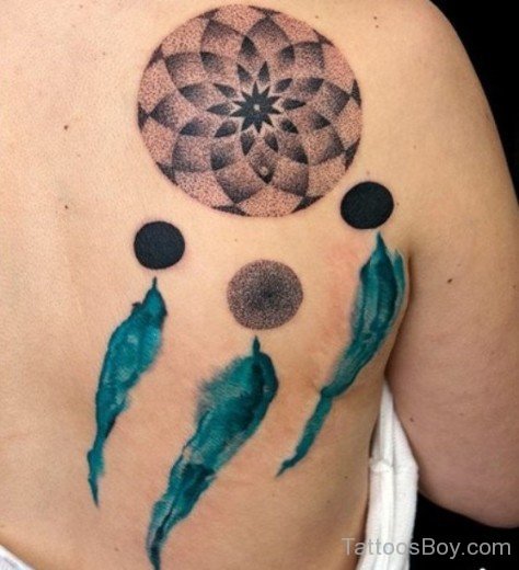 Stylish Dreamcatcher Tattoo