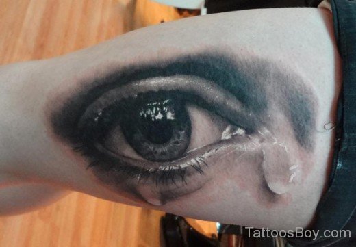 Stylish Eye Tattoo Design