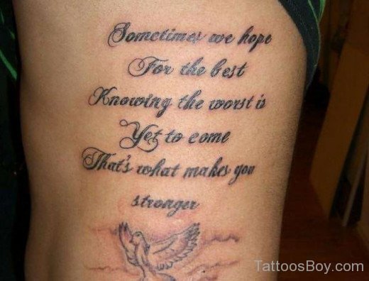 Word Tattoo