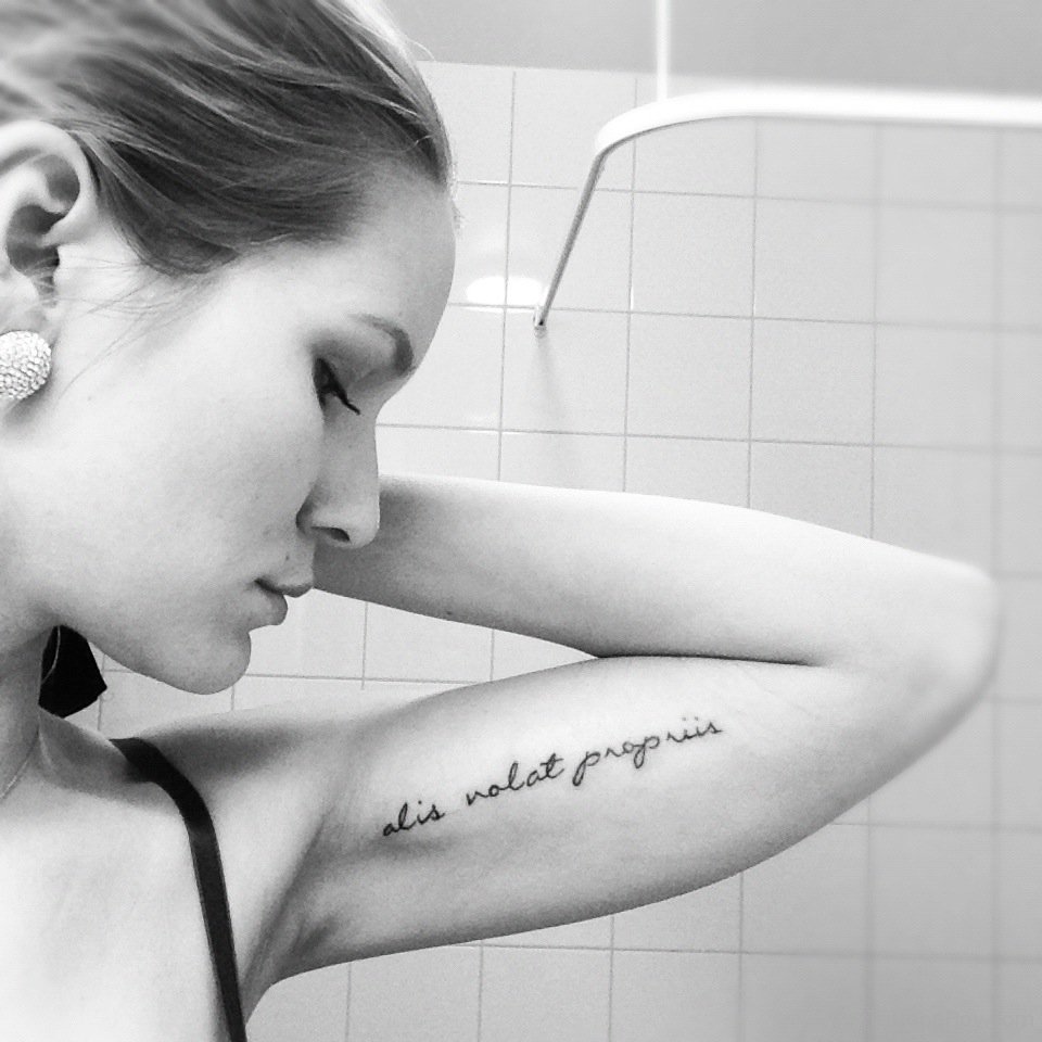 1-Word Tattoos Ideas and Photos | POPSUGAR Beauty