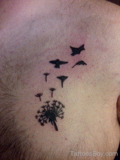 Bird And Tree Tattoo