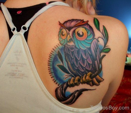 Amazing Owl Tattoo Design