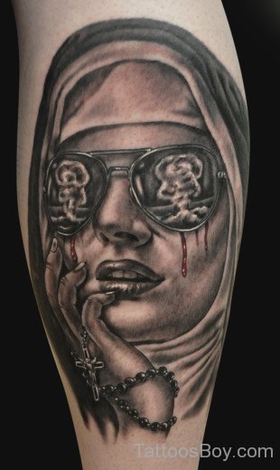 Apocalyptic Nun Tattoo