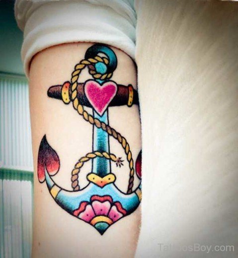 Awesome Anchor Tattoo