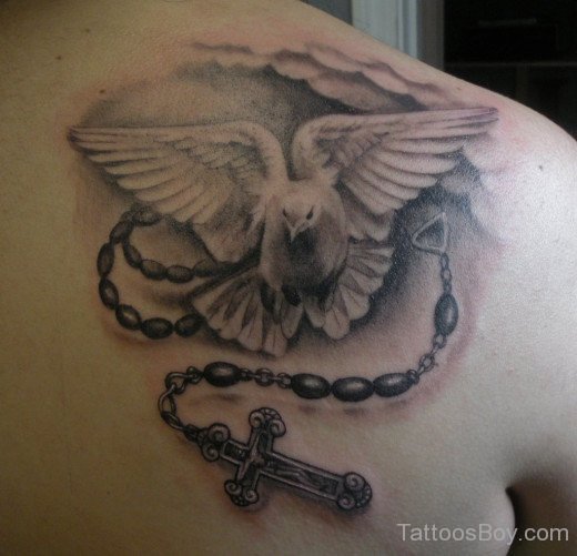 Awful Dove Tattoo Design