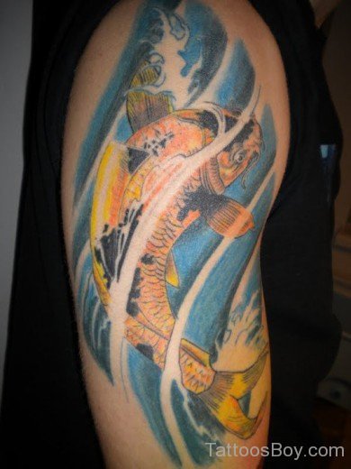 Beautiful Fish Tattoo Design