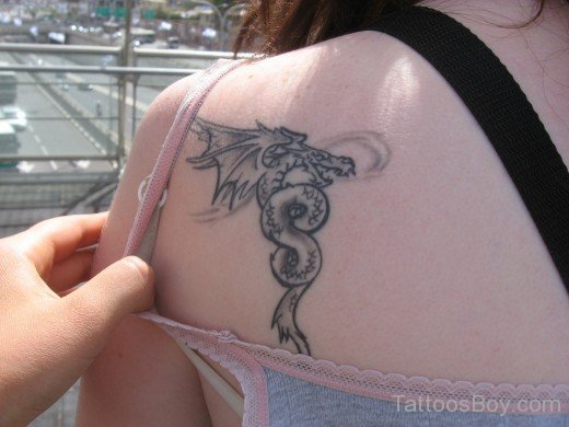 Elegant Dragon Tattoo 
