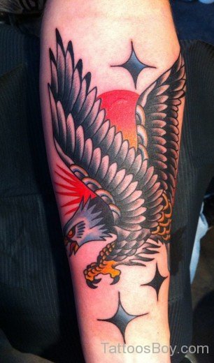 Eagle Tattoo Design On Arm