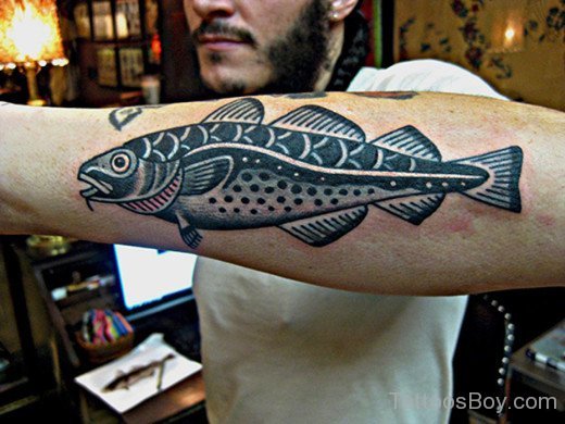 Fish Tattoo On Arm