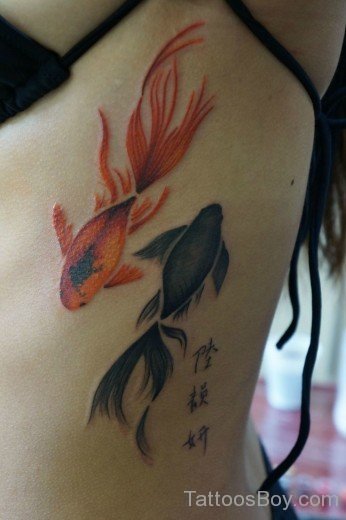Awesome Fish Tattoo Design 