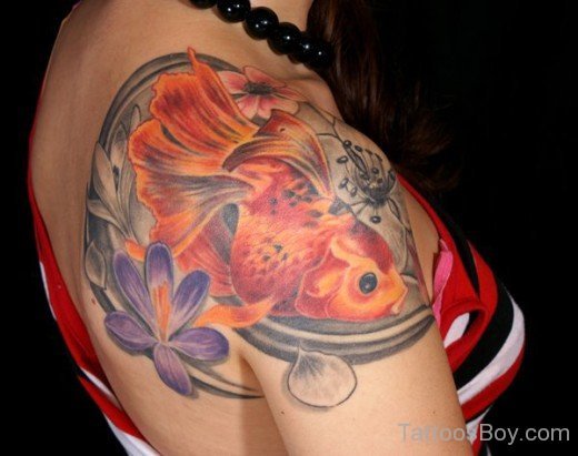 Stylish Fish Tattoo