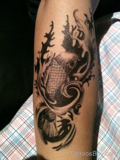 Fish Tattoo On Arm