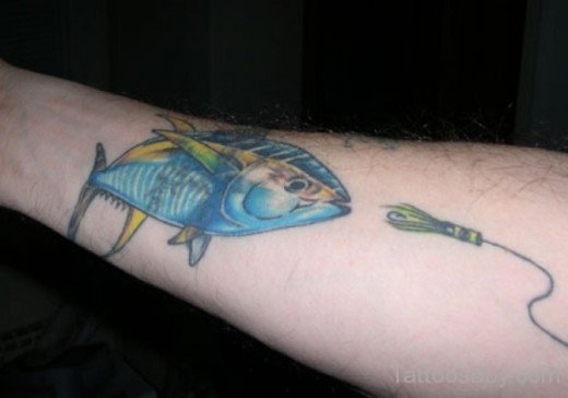 Fish Tattoo On Arm