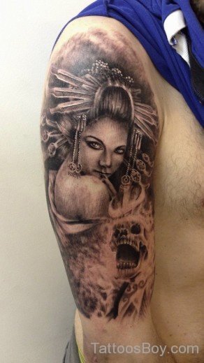 Geisha Girl Tattoo