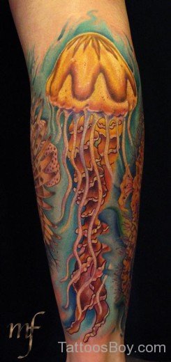 Jelly Fish Tattoo