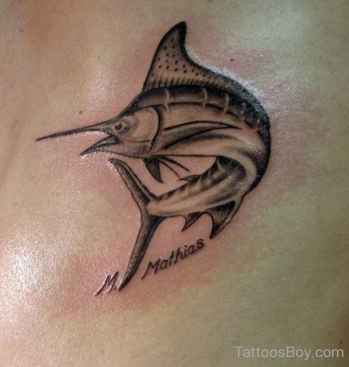 Small Fish Tattoo Design