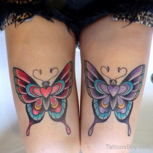 Attractive Butterfly TAttoo Design-TD1016