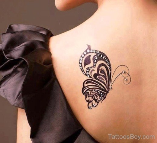 Beautiful Butterfly Tattoo Design 