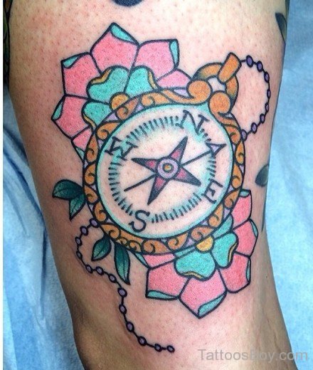 Compass Tattoo