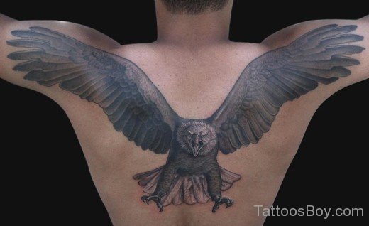 Eagle Tattoo On Back