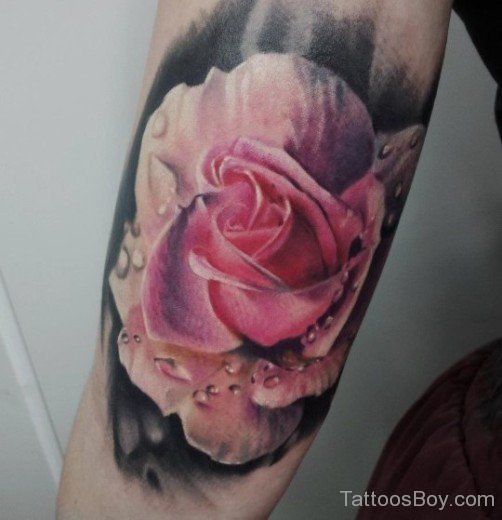 Fantastic Rose Tattoo Dsign-TD113